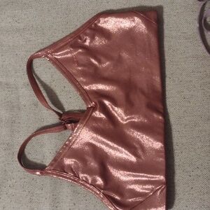 Nike Indy sports bra L rusty metallic